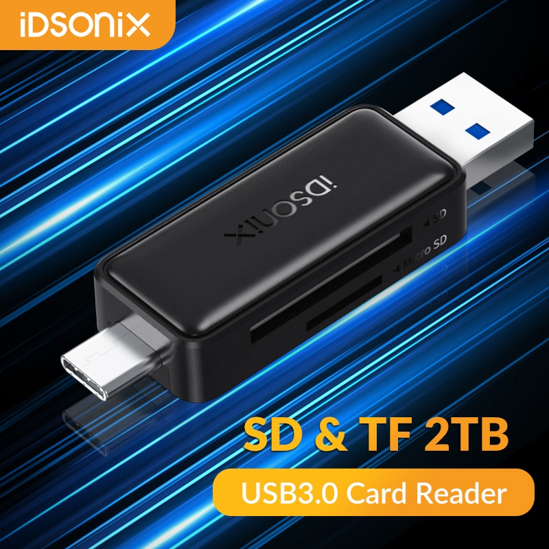 IDsonix  ޸ ī , 3.0 USB C Ÿ, A XD ī , OTG , Mac iPad ׼, 2 in 1